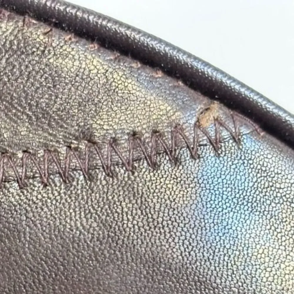 Soft Lambskin Patchwork Zippered Case for Glasses, Other